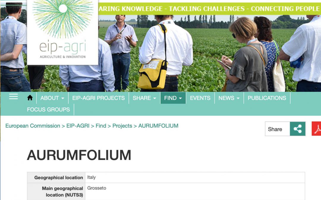 EIP-AGRI e AURUMFOLIUM